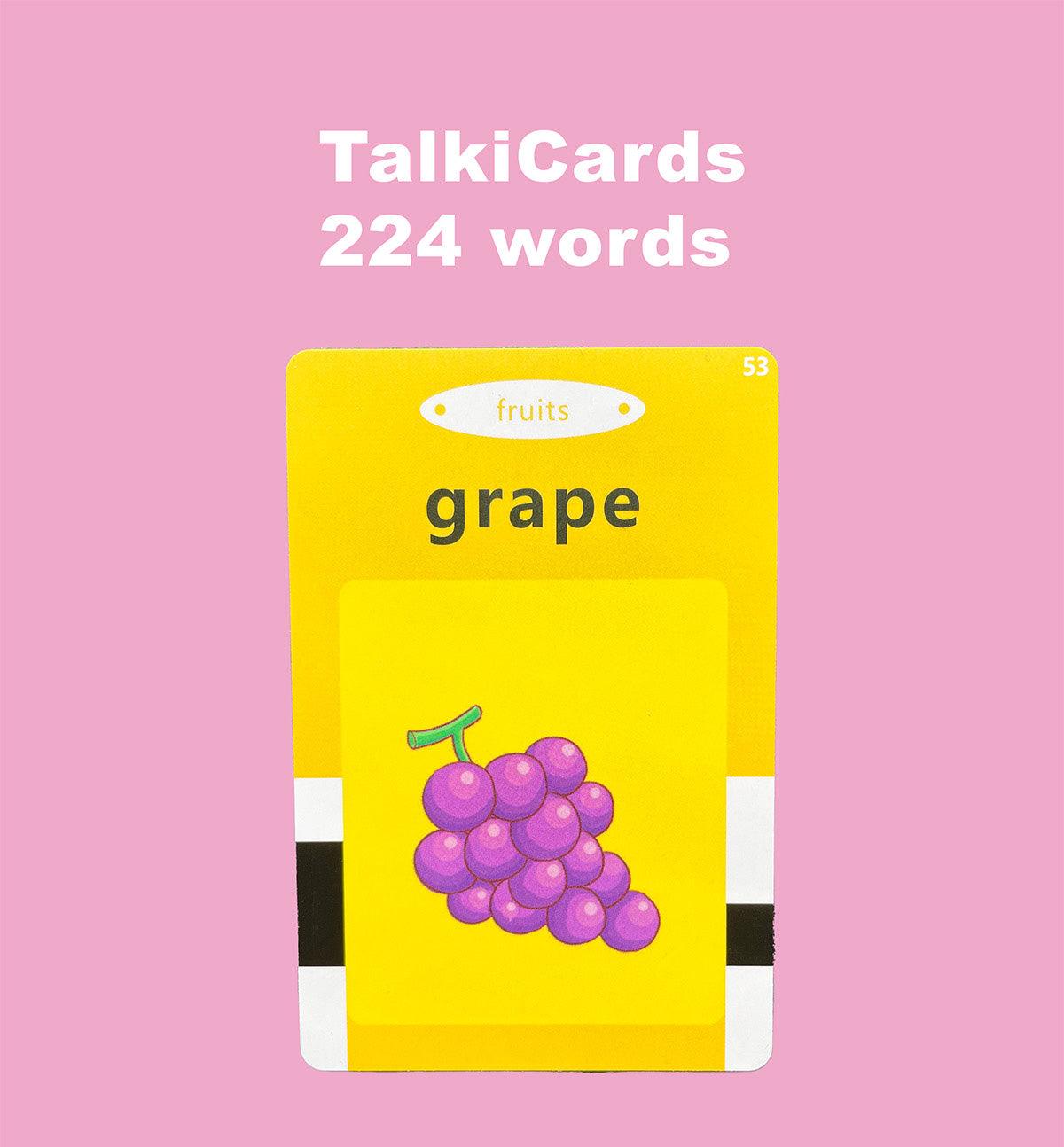 TalkiCards™ - Early Educational Toy (224 Words) - TalkiCards